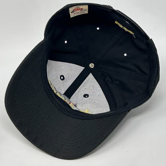 Vintage 90s Mahowald Sports Ski-Doo Hat Baseball Cap New Prague Snapback Black - Picture 4 of 11